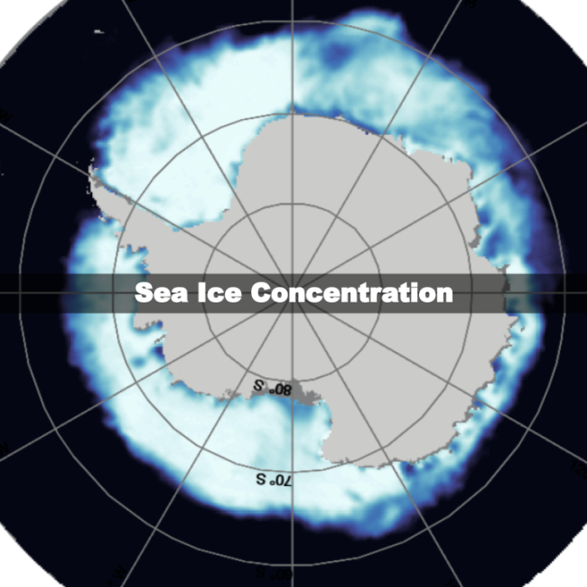 Plot of Sea Ice Concentration