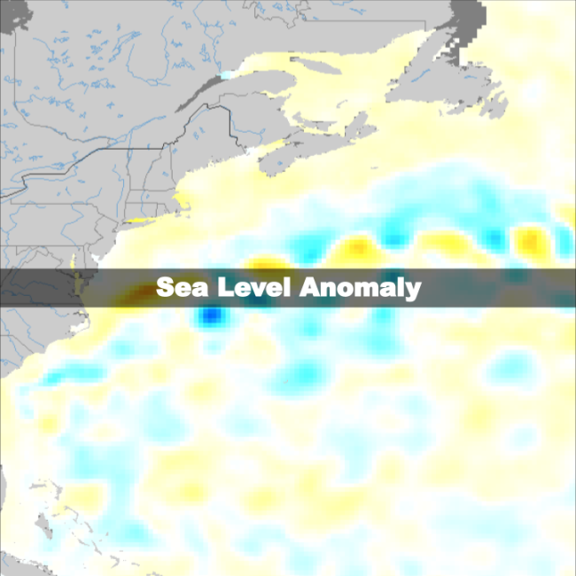 Plot of Sea Level Anomaly