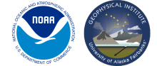 Organizational logos:  NOAA and GINA