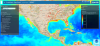 An image showing the interface for the CoastWatch Data Portal