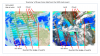 Infographic explaining the anatomy of collecting Ocean Color from VIIRS Imagery