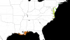 Map projection of Vibrio bacteria suitability index