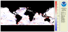 Global plot of MESI data from 26 March 2025, with values ranging from -1.0 to 1.0. Blue indicates values below 0, and red indicates values above 0.